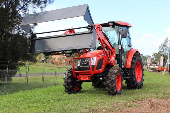 NEW 70HP CAB TRACTOR & LOADER