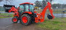 KIOTI NX6020 4WD HST CABIN TRACTOR, FEL, 4in1 & BACKHOE-6