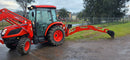 KIOTI NX6020 4WD HST CABIN TRACTOR, FEL, 4in1 & BACKHOE-8
