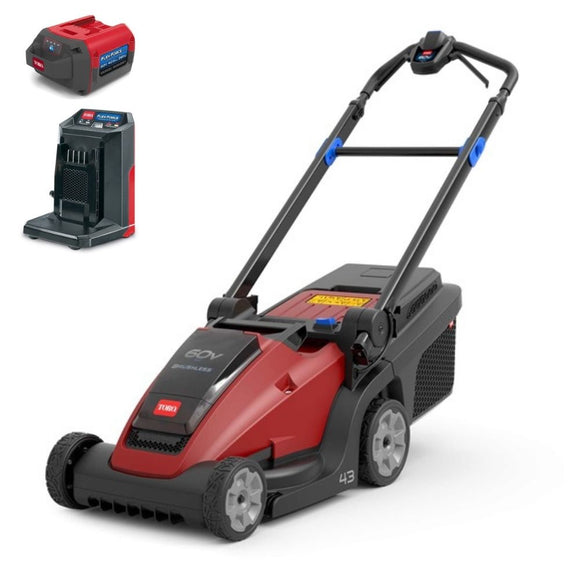 $300 SAVING on TORO 17" (43 cm) Recycler® Self-Propelled 60V MAX Battery Mower KIT