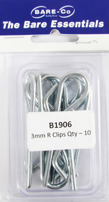 B1906 - BARE ESSENT B10 'R' CLIP PACK