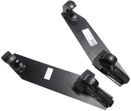 B3109 - PAIR EURO LOADER MOUNT PLATES