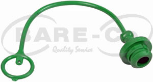 B3380 - GREEN HYD PLUG=1/2"QR COUPLING