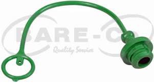 B3380 - GREEN HYD PLUG=1/2"QR COUPLING