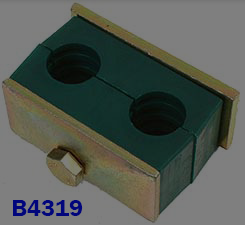 B3737 - BLUE HYD CAP=1/2" QR COUPLING