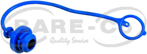 B3738 - BLUE HYD PLUG=1/2" QR COUPLING
