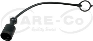 B5024 - BLACK HYD CAP=1/2" QR COUPLING