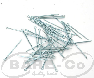 B6645 - 50 SPLIT PINS 1/16"x 1.1/2" ZP