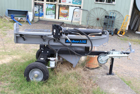 LOG SPLITTER 30 TON TRAILING WITH PETROL ENGINE