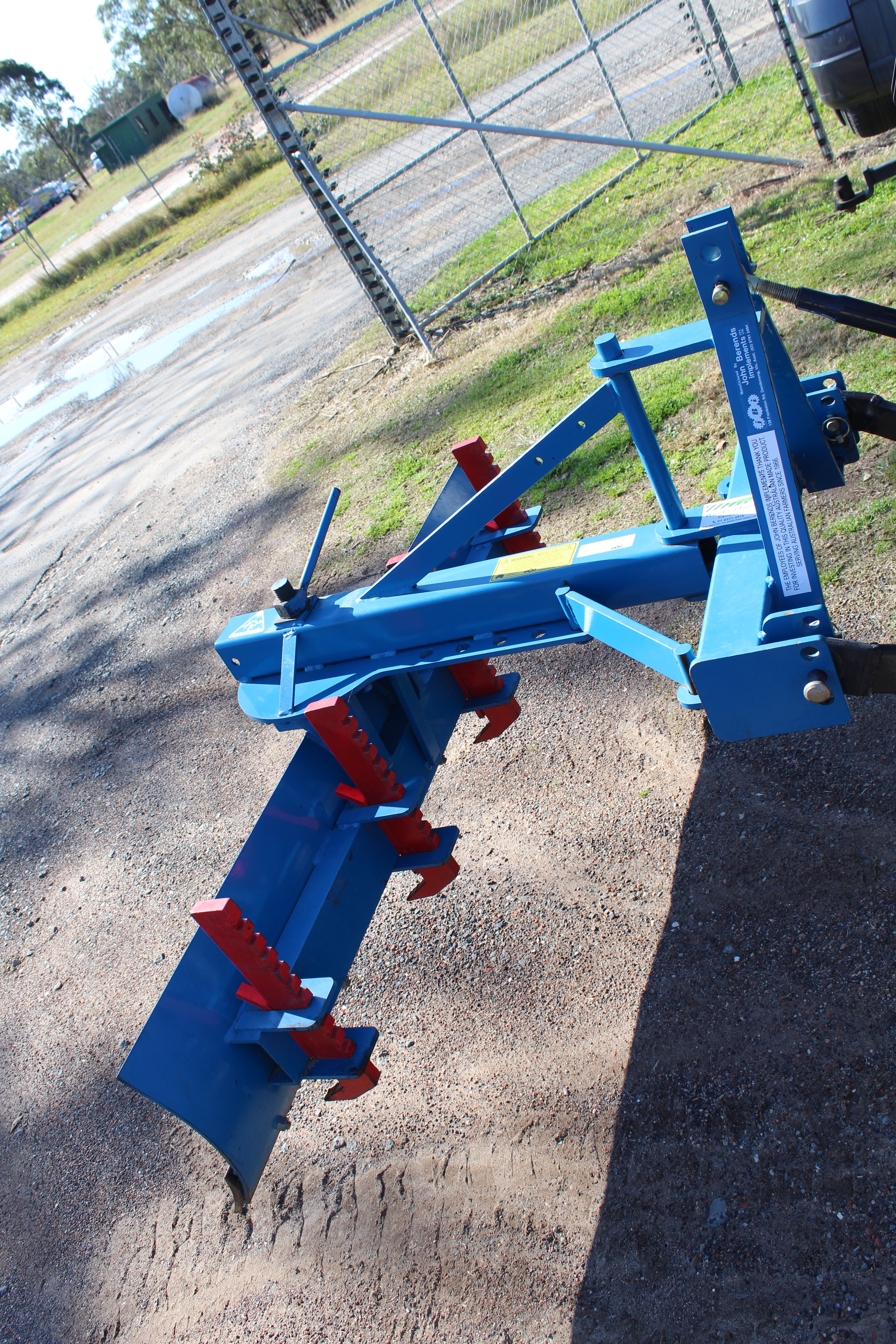 6'FT MD Grader Blade with 4 Rippers