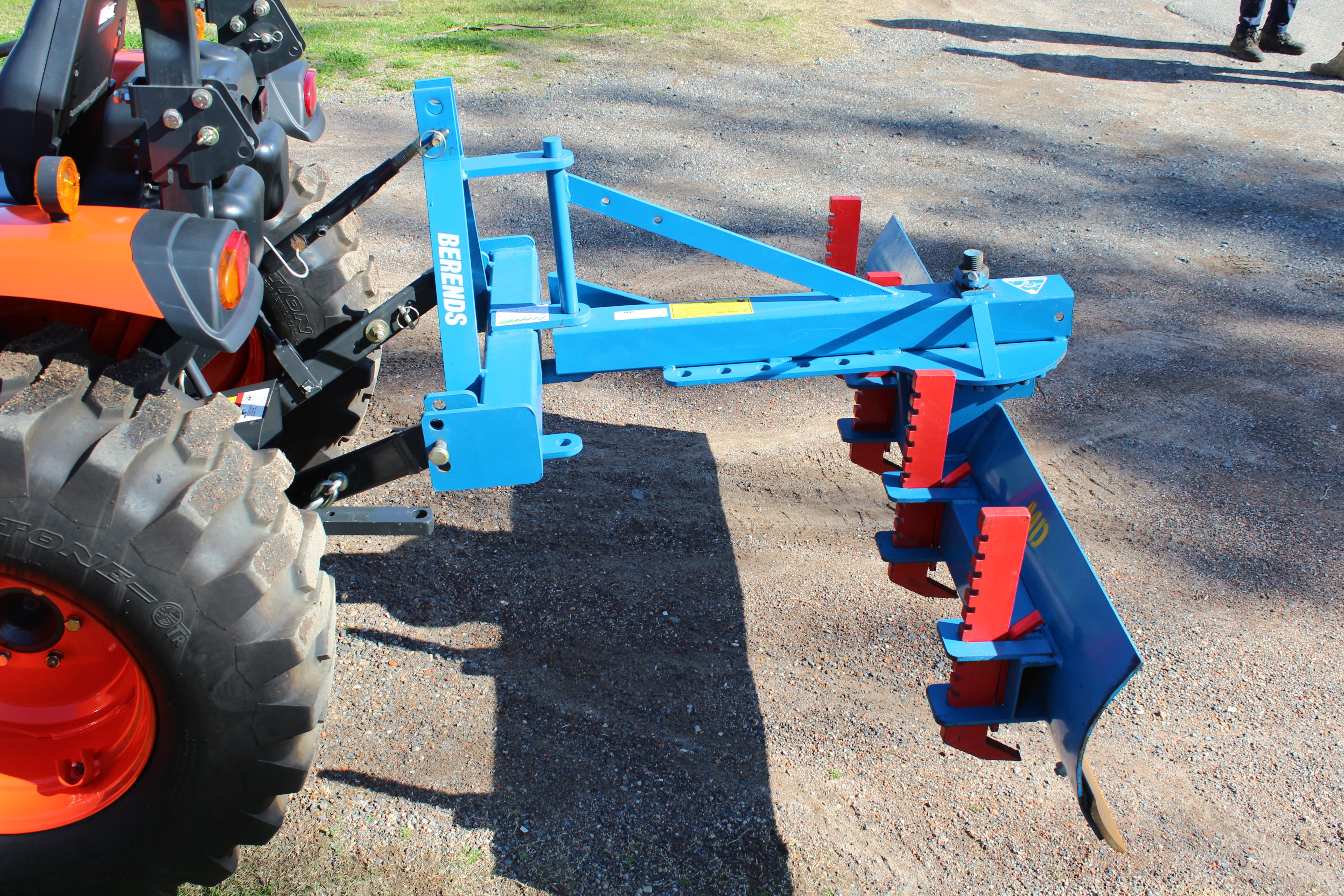 6'FT MD Grader Blade with 4 Rippers