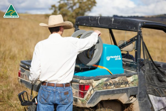 325L Marshal-Q UTV Compact Sprayer | Poly Hose Reel