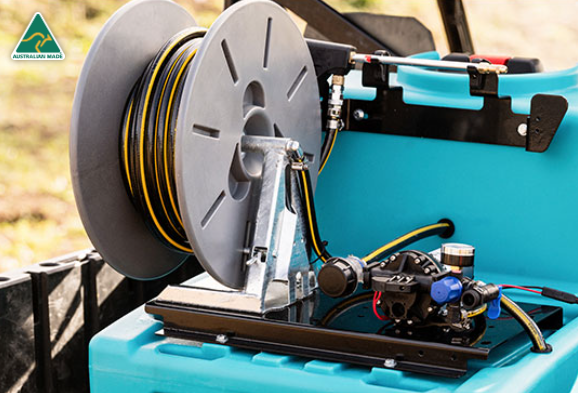 325L Marshal-Q UTV Compact Sprayer | Poly Hose Reel