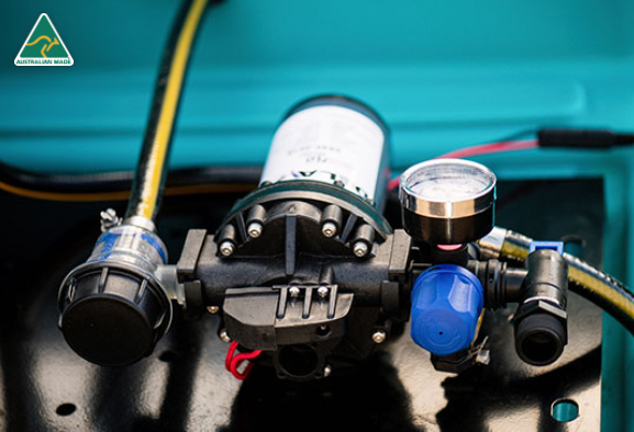 325L Marshal-Q UTV Compact Sprayer | Poly Hose Reel