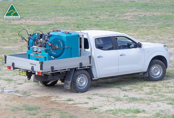600L SprayScout Twin Buddy UTV Sprayer | 100m or 150m Buddy Smart Reel