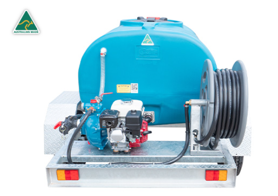1000L Fire Fighting Marshal Trailer – ADR Road-Registerable